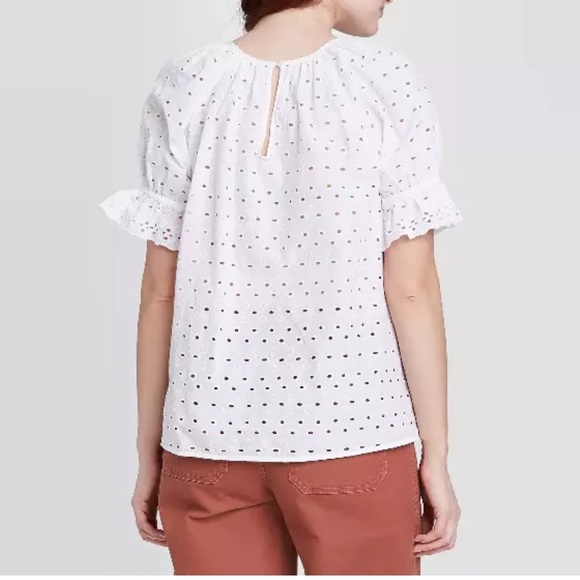 Universal Thread Boho Ruffle Sleeve Top - Picture 2 of 6